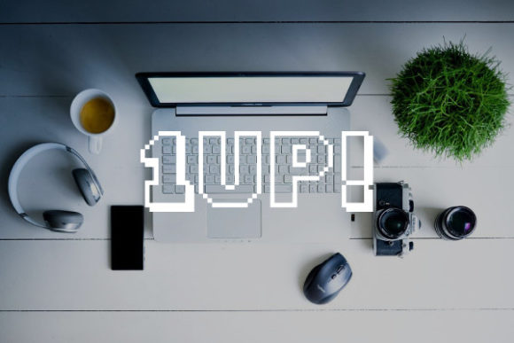 1Up: A Futuristic Font for Creative Expression