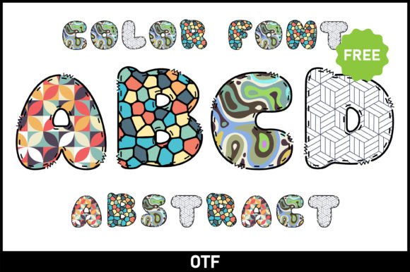 Abstract: A Playful Font That Brings Designs to Life