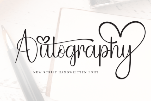 Autography: A Beautiful Handwritten Font