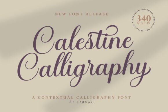 Calestine Calligraphy: A Masterpiece of Elegant Handwriting