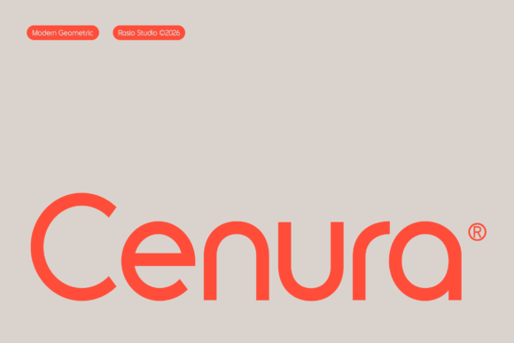 Cenura: The Future of Minimalist Typography