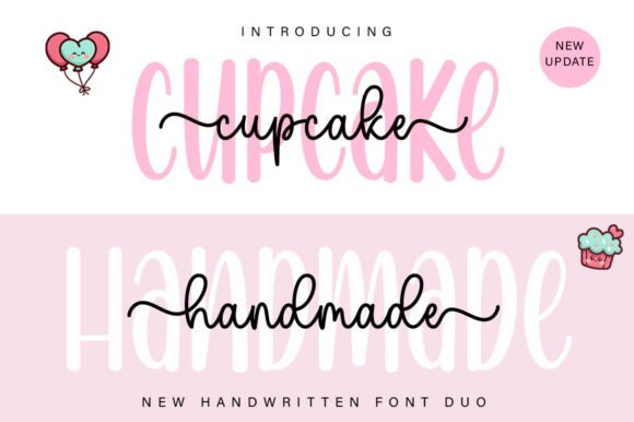 Cupcake Handmade Duo: A Stylish Addition to Your Design Toolkit