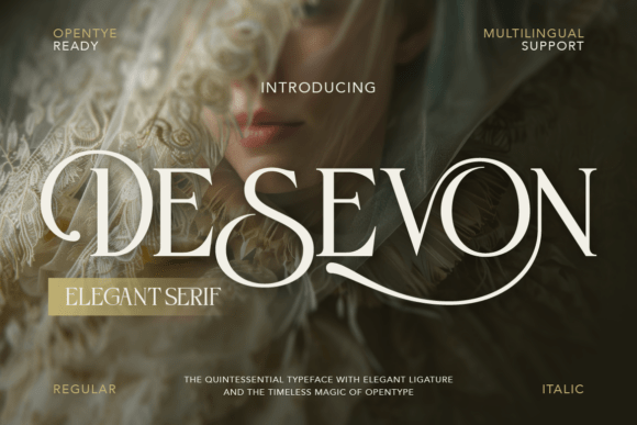 Desevon: A Timeless Serif for Modern Design