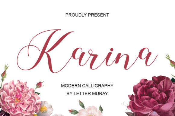 Karina: A Handwritten Font for Creative Excellence