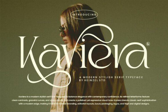 Kaviera: The Modern Serif Font Redefining Elegance in Design