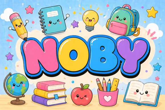 Noby: A Playful Font for Creative Expression