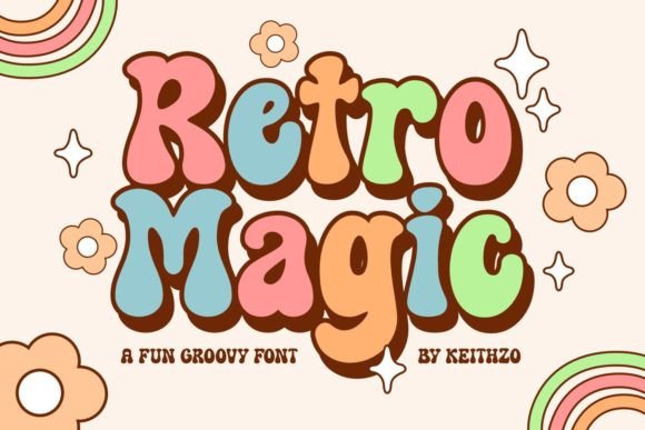 Retro Magic: A Stylish Font for Timeless Design
