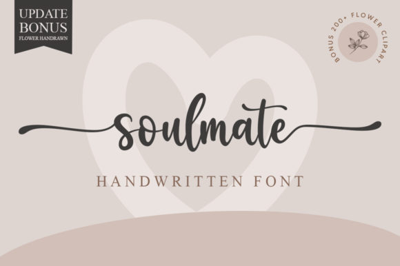 Soulmate: A Stylish Handwritten Font for Elegant Design