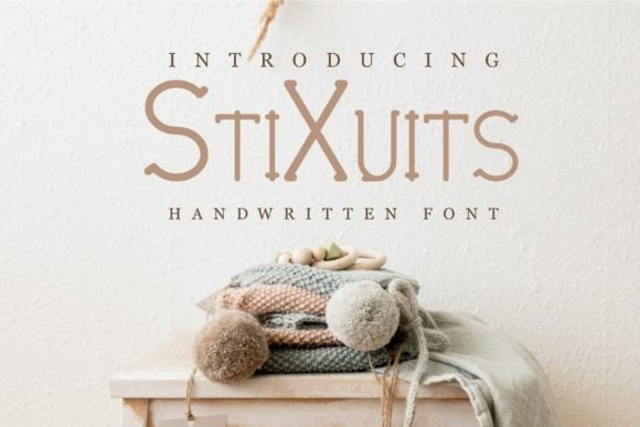 Stixuits: A Playful Font for Creative Projects